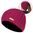 DÁMSKÁ ČEPICE S OTVOREM NA CULÍK - FUCHSIOVÁ - PLETENÉ ČEPICE - KŠILTOVKY A ČEPICE