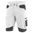 HERREN-ARBEITS-SHORTS CXS SOLIS FLEX - WEISS / GRAU - ARBEITSSHORTS - ARBEITS KLEIDUNG