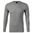 HERREN LANGARMSHIRT MERINO RISE LS - DUNKELGRAU MELIERT - LANGARM-T-SHIRTS - KLEIDUNG