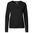 DAMEN SWEATSHIRT AUS BIO-FAIRTRADE-BAUMWOLLE - SCHWARZ - SWEATSHIRTS OHNE REISSVERSCHLUSS - KLEIDUNG