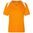 DAMEN-LAUFSHIRT MIT KURZARM JN396 - ORANGE / WEISS - LAUF-T-SHIRTS - SPORT KLEIDUNG