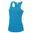 DAMEN SPORT TANKTOP COOL - SAPHIRBLAU - SPORT TANK TOPS - SPORT KLEIDUNG