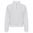 DAMEN CROP TOP SWEATSHIRT MIT KURZEM REISSVERSCHLUSS - ARKTISWEISS - SWEATSHIRTS OHNE REISSVERSCHLUSS - KLEIDUNG