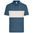 TRICOU POLO CU DUNGĂ CONTRASTANTĂ 8050 - DUSTY BLUE / PIATRA DE NISIP - TRICOURI POLO - ÎMBRĂCĂMINTE