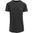 LANGES HERREN T-SHIRT - DUNKELGRAU MELIERT - KURZARM-T-SHIRTS - KLEIDUNG