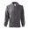 HERREN SWEATSHIRT TRENDY ZIPPER - STAHLGRAU - SWEATSHIRTS MIT REISSVERSCHLUSS - KLEIDUNG