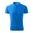 HERREN POLO-SHIRT PIQUE POLO - LEUCHTEND BLAU - KURZARM POLO-SHIRTS - KLEIDUNG