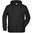 HERREN KAPUZENJACKE AUS BIO-BAUMWOLLE 8026 - SCHWARZ - SWEATSHIRTS MIT REISSVERSCHLUSS - KLEIDUNG