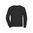 HANORAC OVERSIZE UNISEX - NEAGRĂ - HANORACE SPORT FĂRĂ FERMOAR - ECHIPAMENT SPORTIV