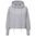 DAMEN CROP TOP SWEATSHIRT - GRAU MELIERT - SWEATSHIRTS OHNE REISSVERSCHLUSS - KLEIDUNG