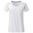 DAMEN FUNKTIONS-T-SHIRT JN495 - WEISS / SILBER - SPORT T-SHIRTS MIT KURZEN ÄRMELN - SPORT KLEIDUNG