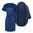 SET DAMĂ: CARDIGAN TRICOTAT ȘI ROCHIE MUSE - MELANJ DENIM / ALBASTRU MIEZUL NOPȚII - PULOVERE - ÎMBRĂCĂMINTE