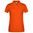 DAMEN POLOSHIRT AUS BIO-BAUMWOLLE 8009 - DUNKELORANGE - KURZARM POLO-SHIRTS - KLEIDUNG