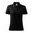 DAMEN POLO-SHIRT COTTON HEAVY - SCHWARZ - KURZARM POLO-SHIRTS - KLEIDUNG