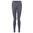 DAMEN LUXE LEGGINGS MIT ÜBERKREUZTEM BUND - KOHLE - SPORT LEGGINGS - SPORT KLEIDUNG