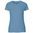 DAMEN T-SHIRT FIT AUS BIO-FAIRTRADE-BAUMWOLLE - DUSTY INDIGO - KURZARM-T-SHIRTS - KLEIDUNG