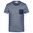 HERREN GESTREIFTES T-SHIRT AUS BIO-BAUMWOLLE 8028 - DUNKELBLAU / WEISS - GESTREIFTE T-SHIRTS - KLEIDUNG