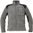 HERREN STRICKFLEECE-JACKE BOYER - GRAU - SWEATSHIRTS MIT REISSVERSCHLUSS - KLEIDUNG