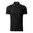 PIQUE HERREN POLO-SHIRT PERFECTION PLAIN - SCHWARZ - KURZARM POLO-SHIRTS - KLEIDUNG