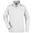 DAMEN UNIFARBENER ZIP-HOODIE OHNE KAPUZE JN052 - WEISS - SPORT SWEATSHIRTS MIT REISSVERSCHLUSS - SPORT KLEIDUNG