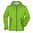 FÉRFI SOFTSHELL KAPUCNIS KABÁT JN1098 - TAVASZI ZÖLD / ACÉLSZÜRKE - SOFTSHELL DZSEKIK - SPORTRUHÁZAT