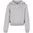 MÄDCHEN CROP TOP SWEATSHIRT MIT KAPUZE - GRAU MELIERT - KINDER SWEATSHIRTS - KINDER KLEIDUNG