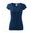 DAMEN T-SHIRT PURE - MITTERNACHTSBLAU - KURZARM-T-SHIRTS - KLEIDUNG