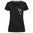 DAMEN-T-SHIRT SPACE MIX - SCHWARZ - T-SHIRTS BONTIS - KLEIDUNG