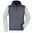 HERREN HYBRIDJACKE JN772 - HELLGRAU MELIERT / ANTHRAZIT MELIERT - OUTDOOR-JACKEN - SPORT KLEIDUNG