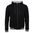 HERREN HOODIE MIT REISSVERSCHLUSS CLUB JN776 - SCHWARZ / WEISS - SPORT SWEATSHIRTS MIT REISSVERSCHLUSS - SPORT KLEIDUNG