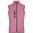 DAMEN-WESTE AUS STRICKFLEECE JN773 - ROSA MELIERT / OFF-WHITE - OUTDOOR-WESTEN - SPORT KLEIDUNG