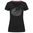 DAMEN-T-SHIRT MOUNTAINS - SCHWARZ / WEISS - T-SHIRTS BONTIS - KLEIDUNG