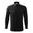 HERRENHEMD STYLE LONG SLEEVE - SCHWARZ - LANGARM HEMDEN - KLEIDUNG