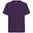 TRICOU UNISEX DIN BUMBAC ORGANIC FAIRTRADE - VIOLET - TRICOURI CU MÂNECĂ SCURTĂ - ÎMBRĂCĂMINTE