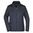 DAMEN JACKE AUS STRICKFLEECE JN761 - DUNKELGRAU MELIERT / SILBER - FLEECE-SWEATSHIRTS - KLEIDUNG