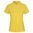 DAMEN POLOSHIRT CLASSIC AUS BIO-FAIRTRADE-BAUMWOLLE - GELB - KURZARM POLO-SHIRTS - KLEIDUNG