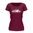 TRICOU DAMĂ BE WILD IN NATURE - BORDEAUX - TRICOURI BONTIS - ÎMBRĂCĂMINTE
