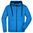 HERREN ZWEIFARBIGER HOODIE JN355 - AZUREBLAU / DUNKELBLAU - SWEATSHIRTS MIT REISSVERSCHLUSS - KLEIDUNG