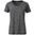 DAMEN FUNKTIONS-T-SHIRT JN495 - SCHWARZ MELIERT / SCHWARZ - SPORT T-SHIRTS MIT KURZEN ÄRMELN - SPORT KLEIDUNG