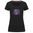 DAMEN-T-SHIRT SATURN - SCHWARZ / VIOLETT - T-SHIRTS BONTIS - KLEIDUNG