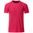 HERREN FUNKTIONS-T-SHIRT JN496 - LEUCHTEND ROSA / TITANGRAU - SPORT T-SHIRTS MIT KURZEN ÄRMELN - SPORT KLEIDUNG