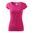 DAMEN T-SHIRT PURE - PURPUR - KURZARM-T-SHIRTS - KLEIDUNG