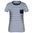 DAMEN GESTREIFTES T-SHIRT AUS BIO-BAUMWOLLE 8027 - WEISS / DUNKELBLAU - GESTREIFTE T-SHIRTS - KLEIDUNG