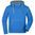 HERREN SWEATSHIRT MIT KAPUZE JN961 - KOBALTBLAU / GRAU MELIERT - SPORT SWEATSHIRTS OHNE REISSVERSCHLUSS - SPORT KLEIDUNG