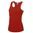 DAMEN SPORT TANKTOP COOL - FEUERROT - SPORT TANK TOPS - SPORT KLEIDUNG