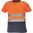 HERREN WARNSCHUTZ T-SHIRT MONZON - ORANGE / DUNKELBLAU - WARNSCHUTZ T-SHIRTS - ARBEITS KLEIDUNG