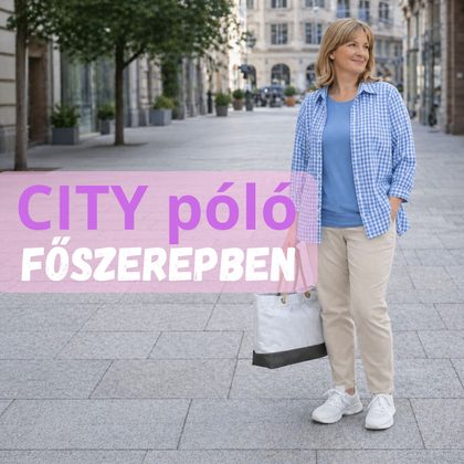 A kedvenc City póló főszerepben: outfitek minden alkalomra!
