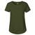 DÁMSKE TRIČKO S OHRNUTÝMI RUKÁVMI Z ORGANICKEJ FAIRTRADE BAVLNY - TRIČKÁ S KRÁTKYM RUKÁVOM - OBLEČENIE