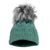 DAMEN WINTERMÜTZE MIT KUNSTFELL-BOMMEL - BOMMELMÜTZEN - ACCESSOIRES