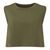 DAMEN CROP-TOP AUS BIO-BAUMWOLLE - FITNESS T-SHIRTS - SPORT KLEIDUNG